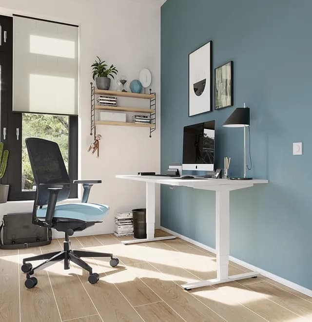 Effizienter Home-Office Arbeitsplatz in Graz